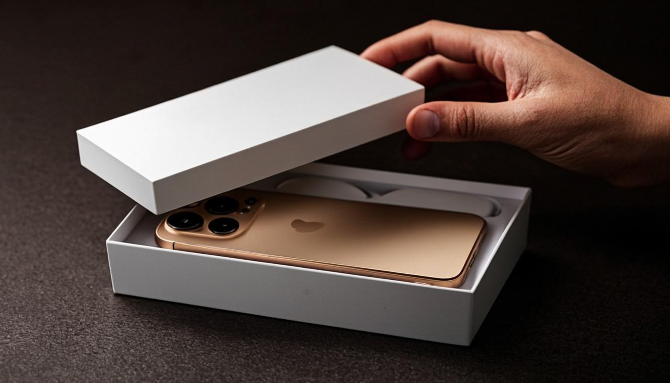Unboxing de produto importado